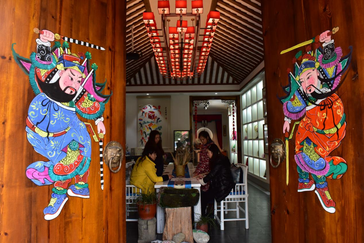 綿竹年画　中国絵画 綿竹年画 中国絵画