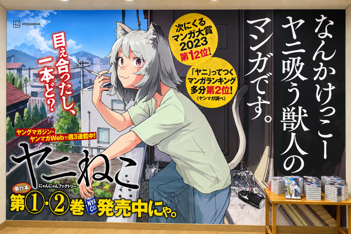 ヤニねこ」の喫煙描写を巡って反喫煙団体とクリエーターが対立、台湾で