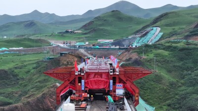 建設が順調に進む西成鉄道の甘粛区間―中国