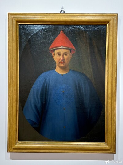 中国美術 ガラス絵 清朝皇帝像 宮廷人物画 額装 古美術 飾り絵 清・康熙帝の「最も真実に近い肖像」が上海で公開―中国メディア