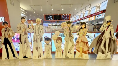 上海「名探偵コナン展」に3時間前から行列！灰原哀コスプレのファンも
